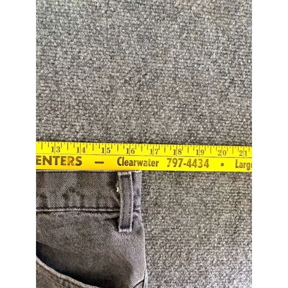 Vintage 80s Gray Levis Jeans Mens 34x29 549 Two Horse Brown‎ Tab Straight Leg